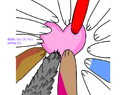 draw your oc's paw  remix remix remix remix remix