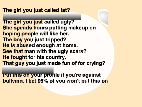 Remix to help stop bullying!  