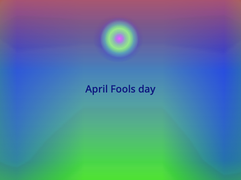 April Fools day