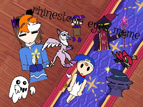 rhinestone eyes meme (prodigy)(old)