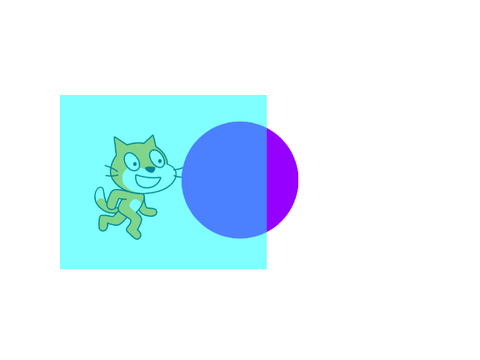 transparent shape