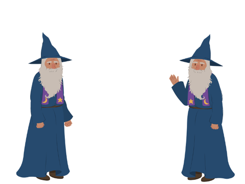 Old men have a conversation