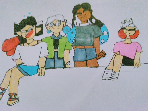 Hanging Out || Art Dump