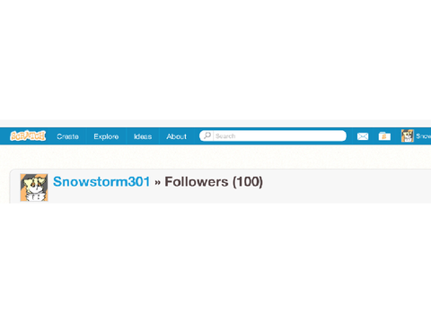 What do I do for 100 followers?! 