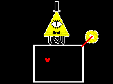 Bill Cipher Undertale-Style Boss fight