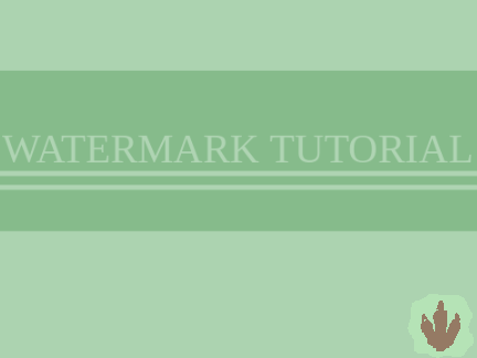 || Watermark Tutorial ||
