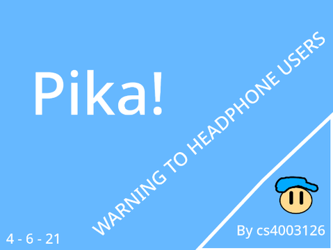 Pika! (Really Short Animation)