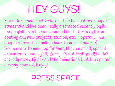 sorry for being inactive lately...