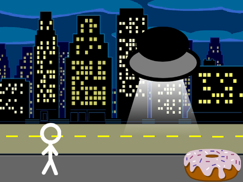 Dodge the UFO