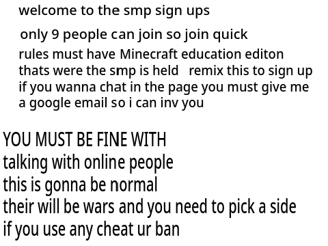 minecraft edication smp. the battle of the two clans