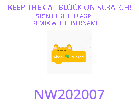 KEEP CAT BLOCKS ON SCRATCH! remix