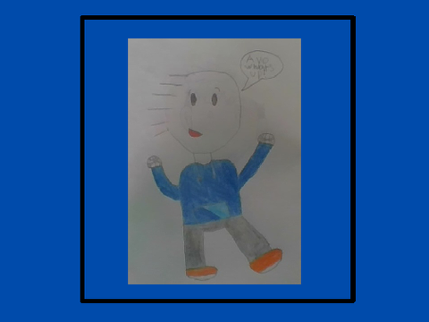 Art contest of this character my friend made