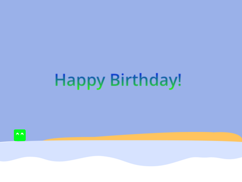 Birthday Platformer! For @Nincat4