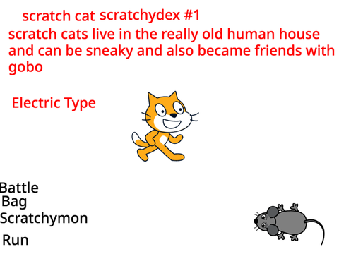 Scratchymon catch animation