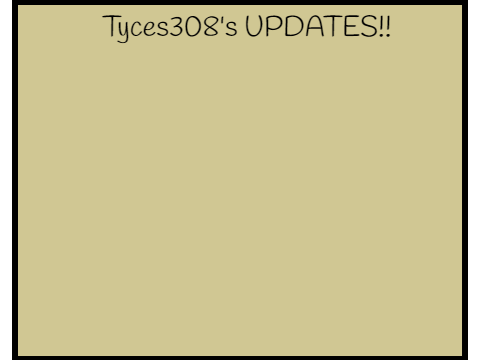 My UPDATE BOARD!!!