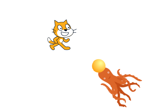 Cat vs. Octopus