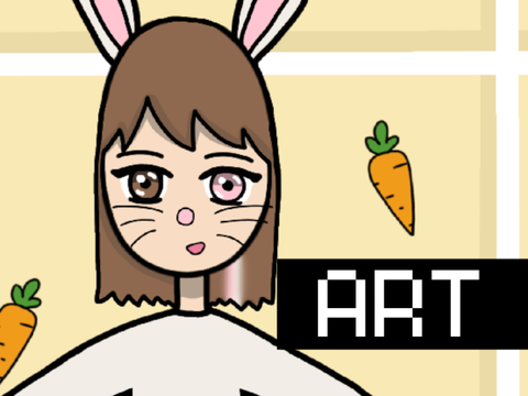 ✎┊easter bunny || art