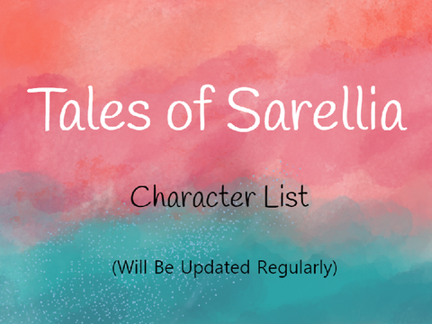 Character List - Tales of Sarellia