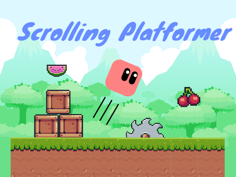 Jungle - A scrolling platform game 