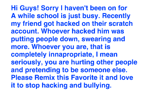 Friend got hacked. Stop the Hacking!