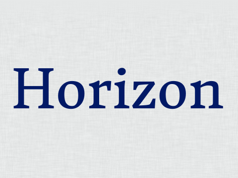 Horizon a poem