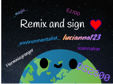 Remix and sign! remix remix remix remix