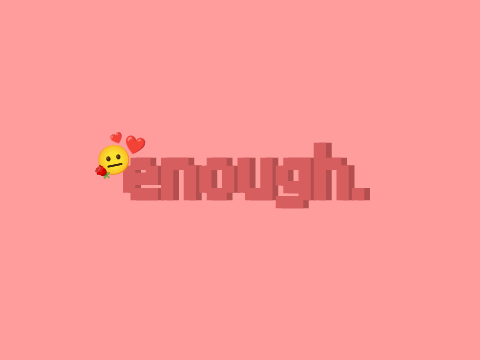 enough. 