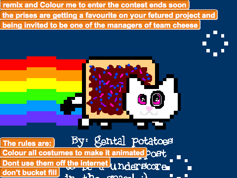 nyan cat colour contest (OPEN) remix