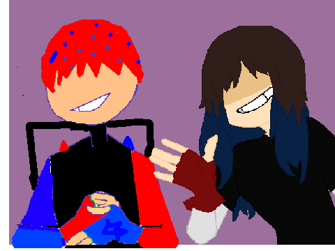 my occ with inky :D