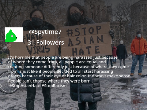 Remix to spread the news of asian hate