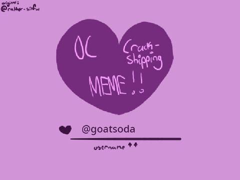 OC Crack-Shipping Meme!