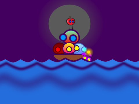 Mango goes out boatin' with 5 buddies but im holding the sun
