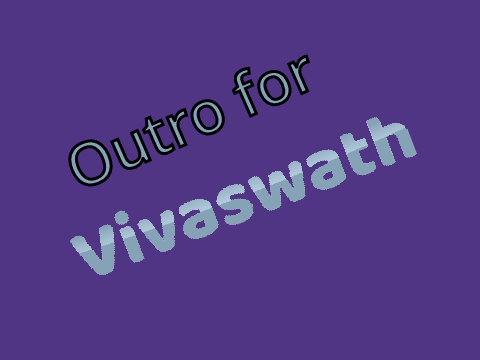 Outro For Vivaswath