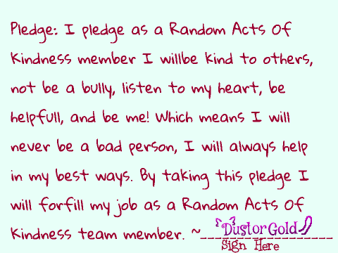 Random Acts Of Kindness Fill Out Sheet remix