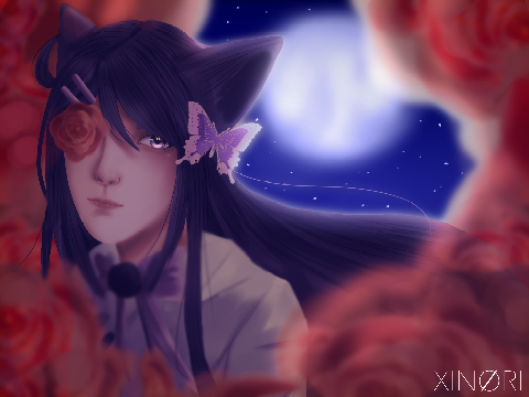 Flourishing night // Art
