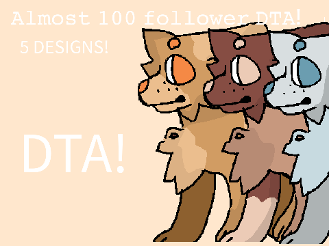 (ALMOST) 100 follower DTA! remix