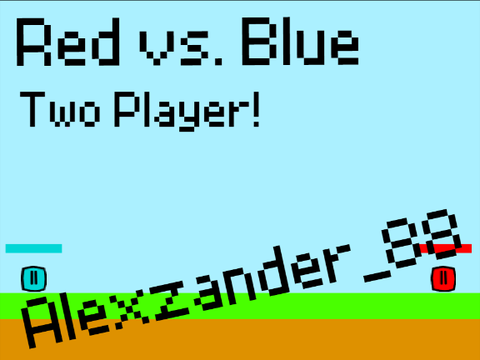 A Cube Platform - Red vs. Blue || Alexzander_88