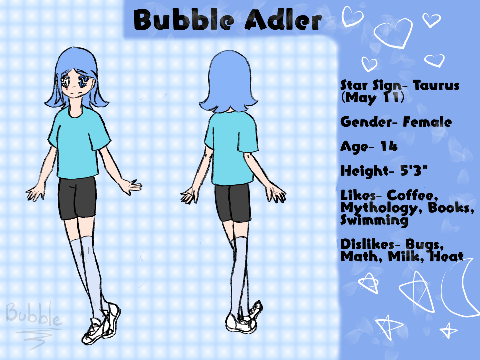 Bubble Reference Sheet