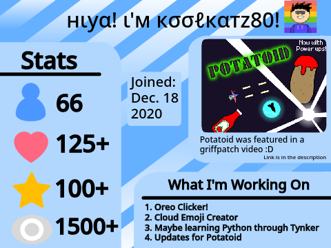 Welcome To My Profile!
