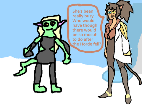 Catradora comic! #4 