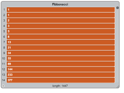 Fibbonacci Sequence