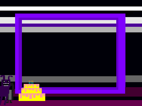 Shadow bonnie minigame