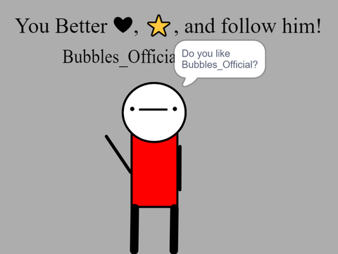 Bubbles Official Fan Art! :)