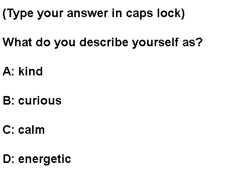 Divergent test