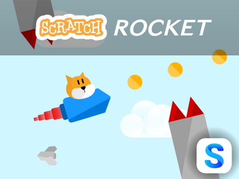 Scratch Rocket - A Game by @SuperCookii