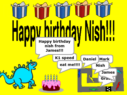 Happy birthday Nish!!!