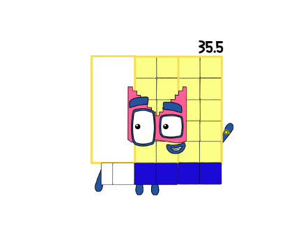 Numberblocks band Halfs 7 Fixed