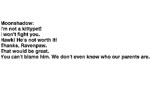 Needing voice actors!!!!! Moonshadow