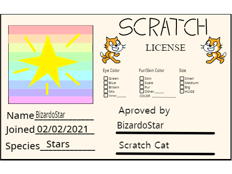 Make Your Own Scratch License remix