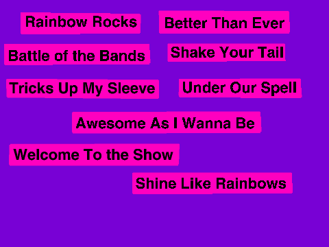 Rainbow Rocks Soundtrack